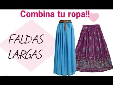 Tendencias: faldas largas de moda Otoño/Invierno 2014-2015 - YouTube