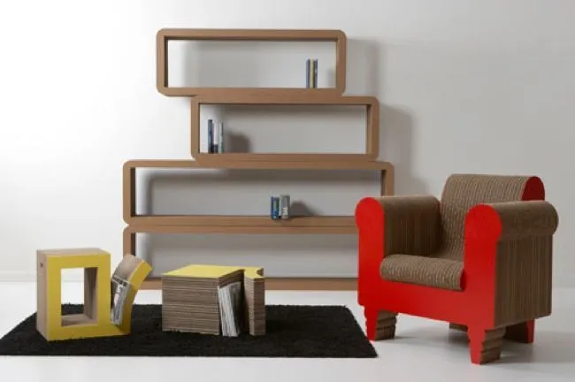 Tendencias sostenibles: muebles de cartón | Moove Magazine