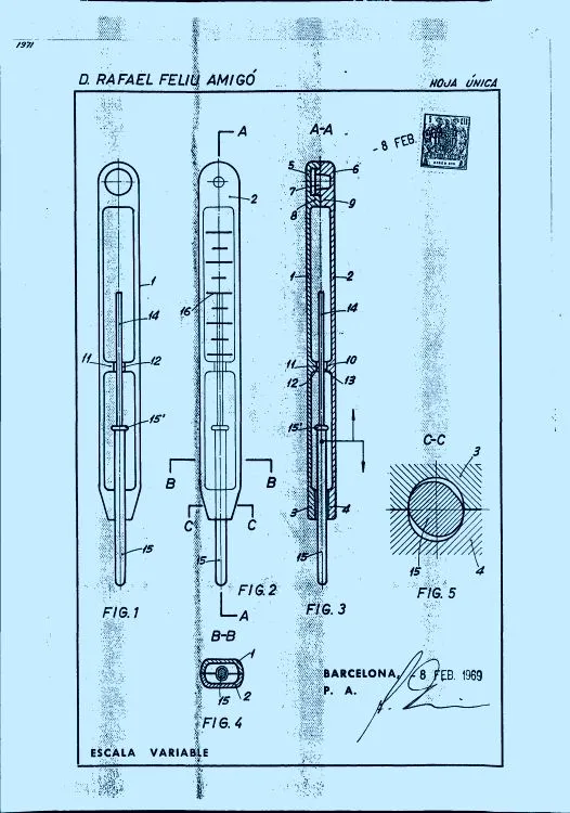 TERMOMETRO CLINICO DE JUGUETE. (1 de Enero de 1970) : Patentados.com