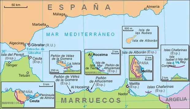 Territorios españoles en el norte de África – La Cartoteca