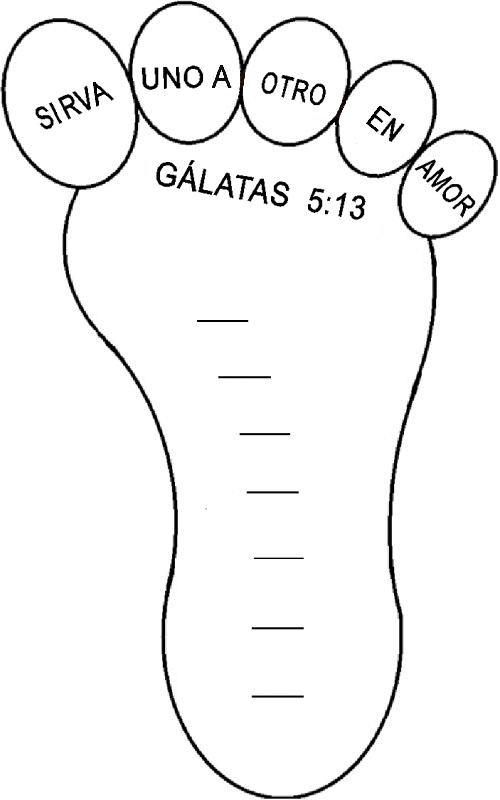 Textos Biblicos para colorear - Galatas 5:13 ~ Dibujos Cristianos ...