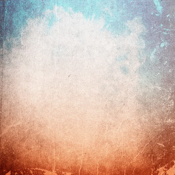 textura de cielo azul y naranja grunge, fondo vintage — Foto stock ...