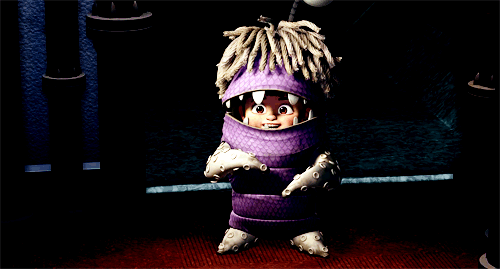 the best gifs for me: Boo from Monster's inc