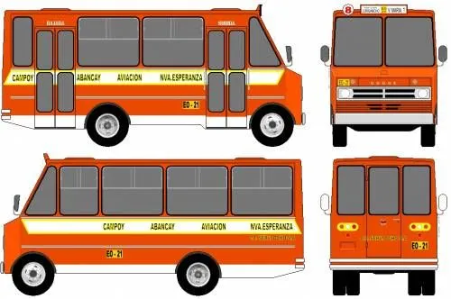 The-Blueprints.com - Blueprints > Buses > Various Buses > Dodge ...