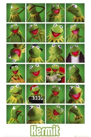 The Muppets - Kermit Láminas en AllPosters.