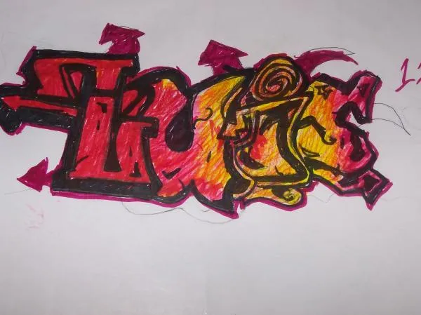 The Name Luis In Graffiti - graffiti paso a paso dibujando un ...