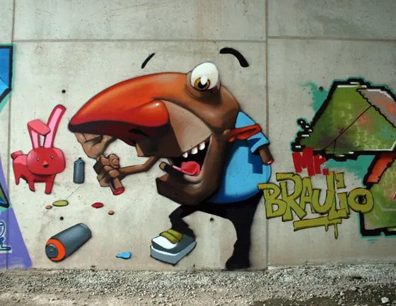 Graffiti muñecos - Imagui