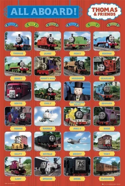 THOMAS Y SUS AMIGOS - trío pósters / láminas - Compra en Europosters THOMAS Y SUS AMIGOS - trío pósters / láminas - Compra en Europosters