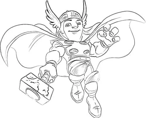 Dibujos Para Colorear Escuadron De Superheroes Thor Pictures Dibujos Para Colorear Escuadron De Superheroes Thor Pictures