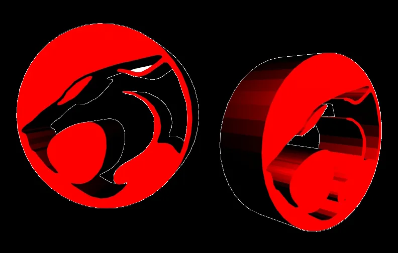 Thundercats Logo 3d images