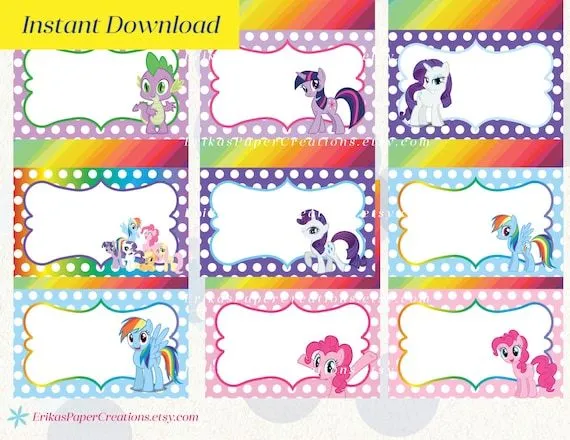 Mi Tienda Little Pony para imprimir por ErikasPaperCreations