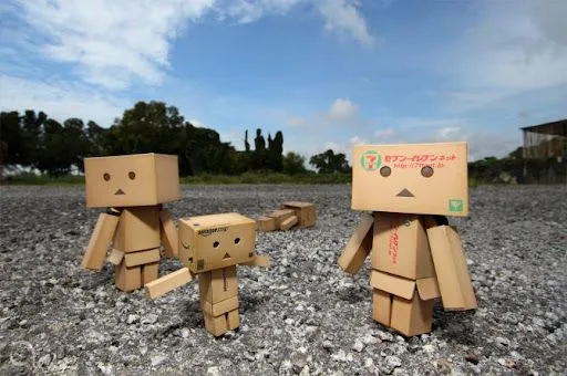 tiernos robots hechos con cajas de amazon j4j wide jpg danbo
