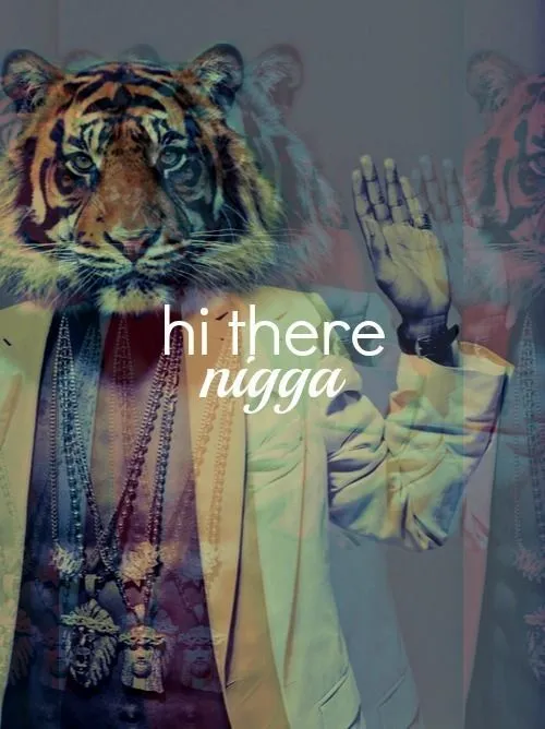 Tiger hipster | via Tumblr | Photos | Pinterest | Tigres, Hipsters ...
