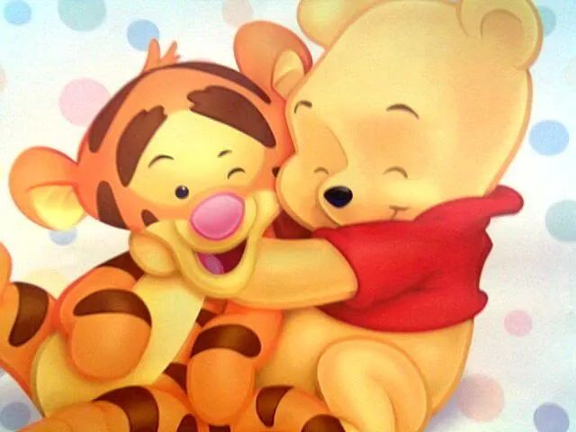 Tigger y Winnie Pooh bebés - Imagui