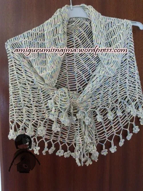 Chal tejido en crochet - Imagui