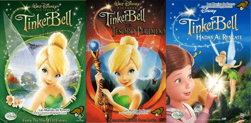 Las Manías de Knena: Películas: Tinker Bell [Campanita] las 3 ...