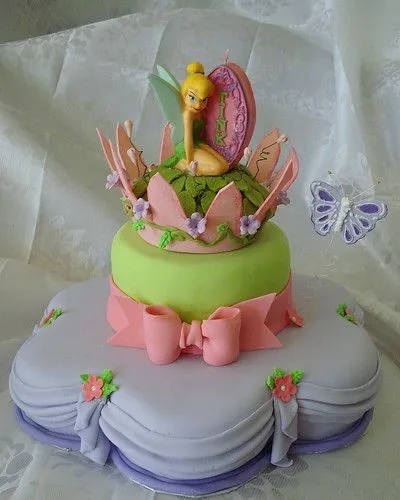 tinkerbell cake by Eve Marzan - a photo on Flickriver