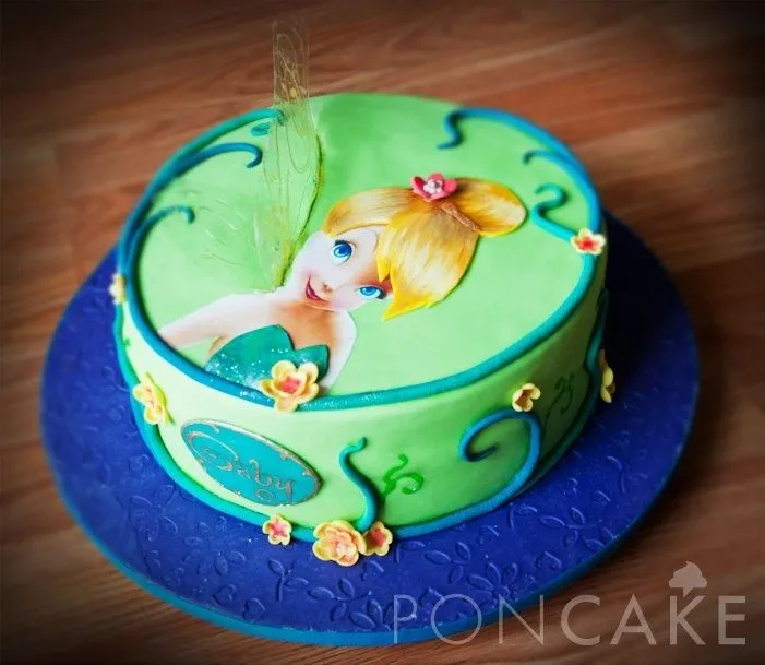 Tinkerbell Cake - Torta de Campanita | tortas y gelatina ...