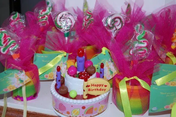 Tinkerbell Themed Birthday souvenirs/give-aways | Kiddie Birthday ...