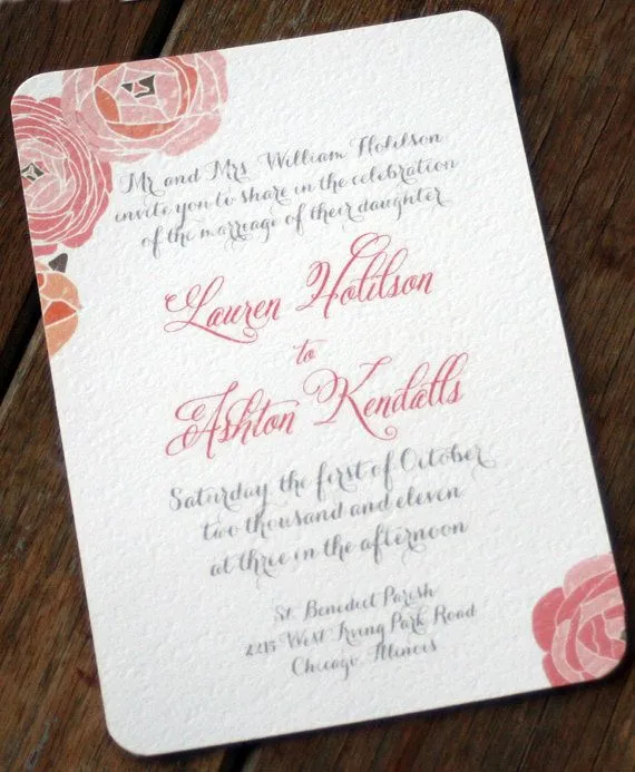 9 Tipografías idóneas para invitaciones de boda | imprentapaz