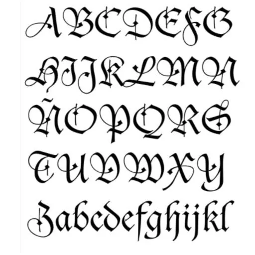 Diseño de letras para dibujar - Imagui