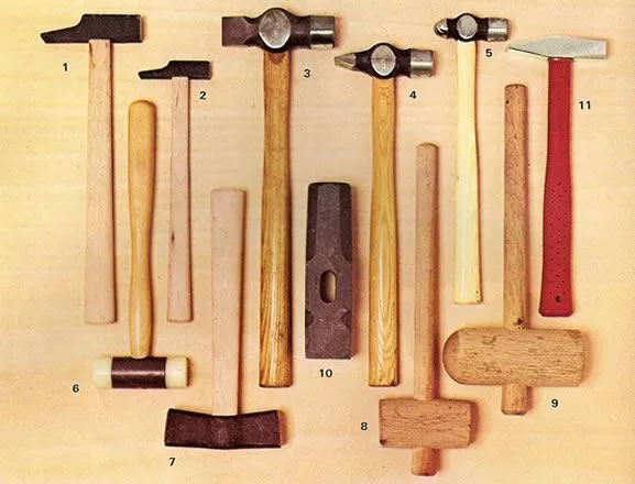 Tipos de martillos | De Máquinas y Herramientas