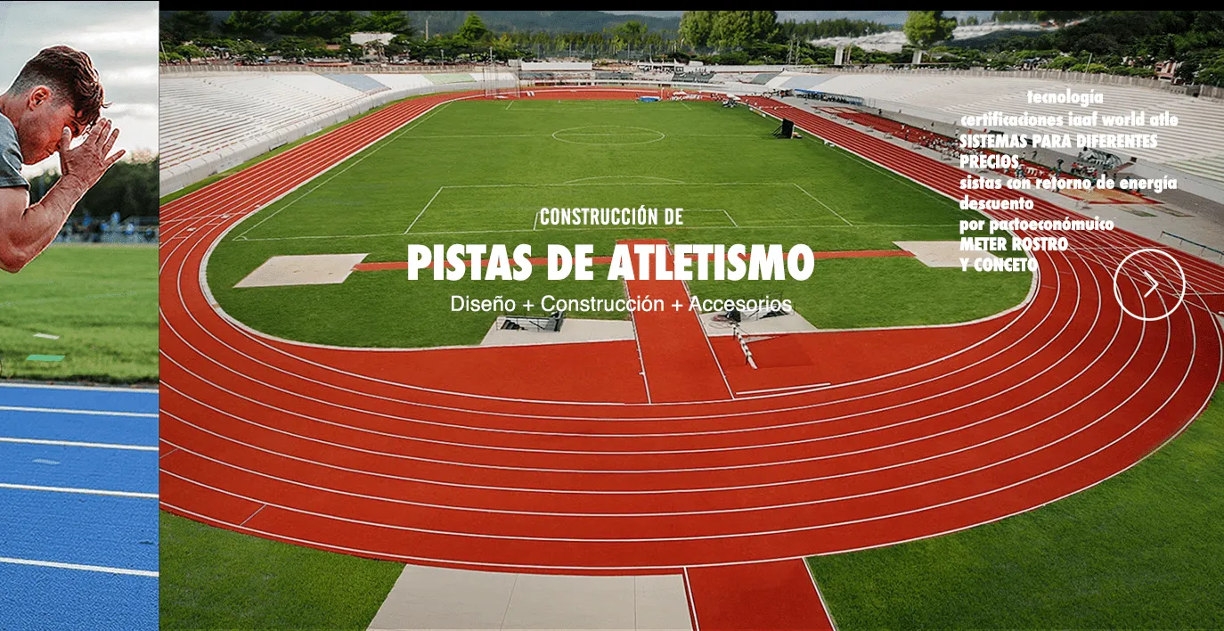 Tipos de pista en el atletismo | CONSTRUCCIÓN DE PISTAS DE ATLETISMO