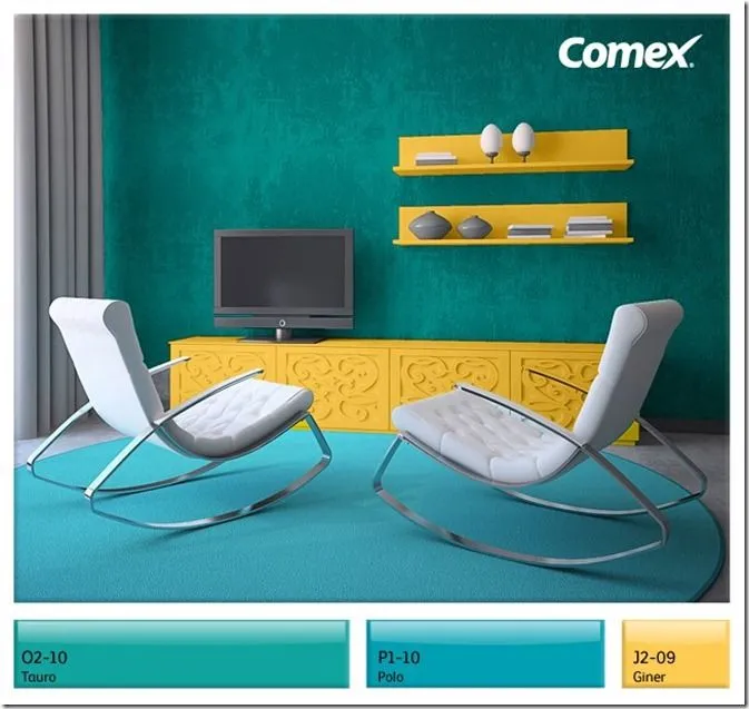 Tips Comex: Propuestas de color para tu hogar. | Comex San Juan ...