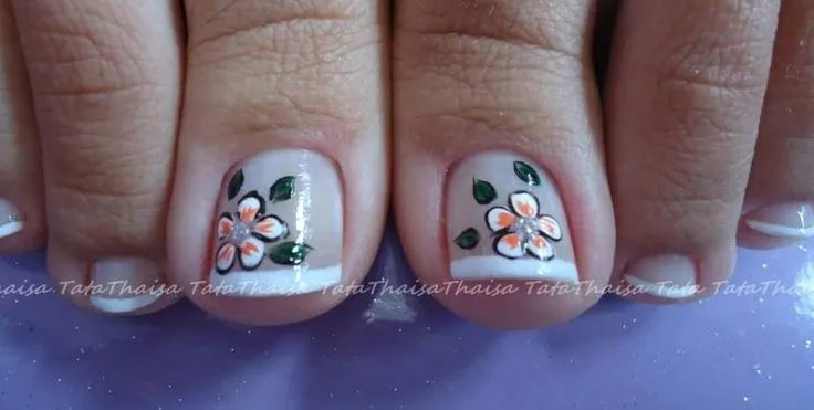 Algunos tips para decorar uñas de pies y manos on Pinterest | Pies ...