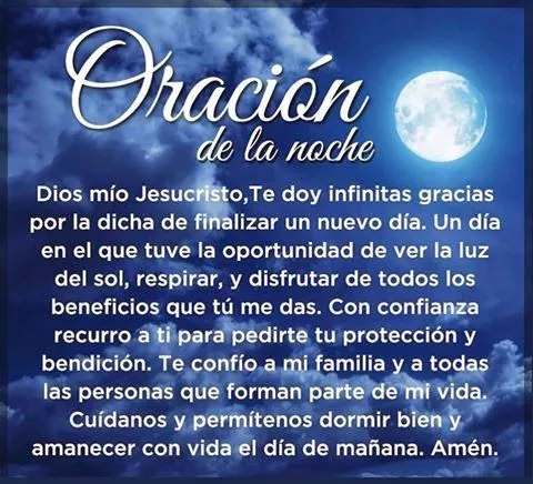 Tips y reflexiones para la vida: ORACIÓN DE LA NOCHE Tips y reflexiones para la vida: ORACIÓN DE LA NOCHE