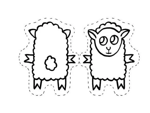Títere oveja | Animales de granja | Pinterest