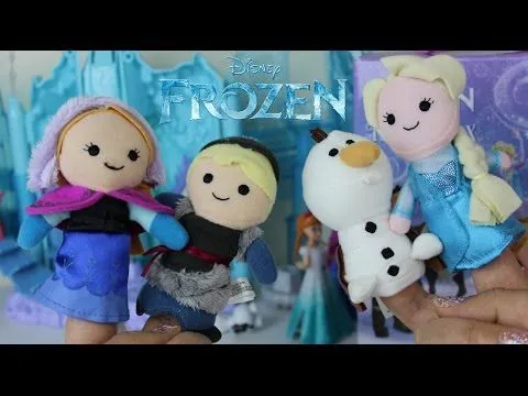 Titeres Disney Frozen Elsa Anna Olaf y Kristoff |Una Aventura ...