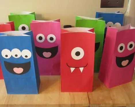 titeres sencillos para niños con bolsas de papel - Buscar con ...