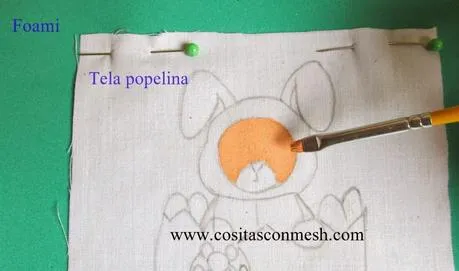 Toallas pintadas con conejos de pascua- Manualidades - Paperblog