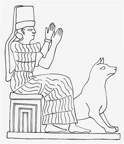 Tocho T8: Los guardianes del espacio en Mesopotamia: la diosa ...