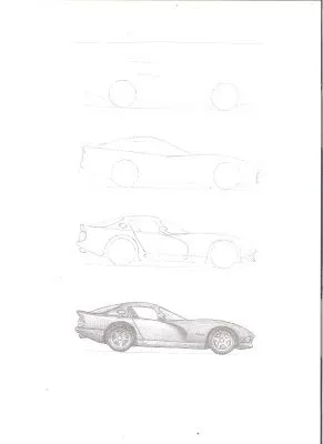 Tododibujo: COMO DIBUJAR UN AUTOMÓVIL PASO A PASO Tododibujo: COMO DIBUJAR UN AUTOMÓVIL PASO A PASO