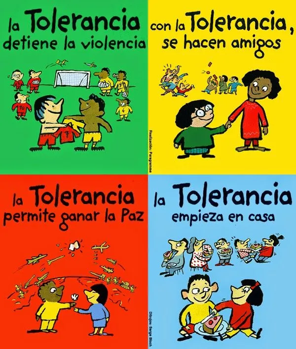 tolerancia - Imagenes Educativas