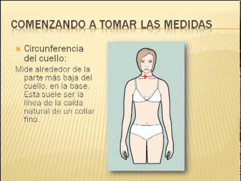 Cómo tomar medidas del cuerpo femenino http:/patronesderopa.com ...