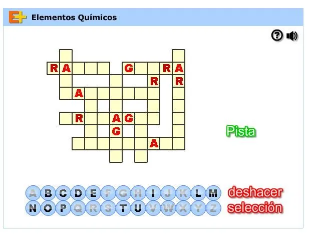 Tomé al Día Escolar: Crucigramas Elementos Químicos Tomé al Día Escolar: Crucigramas Elementos Químicos