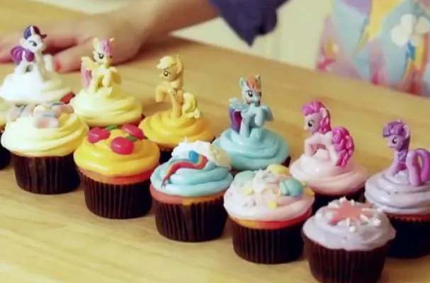 Too Cute My Little Pony Cupcakes