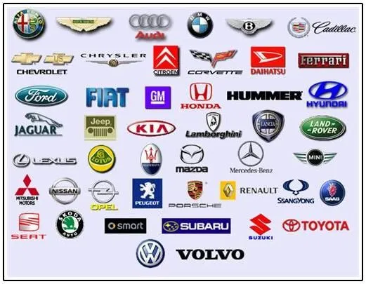 Us automarken logos - Imagui