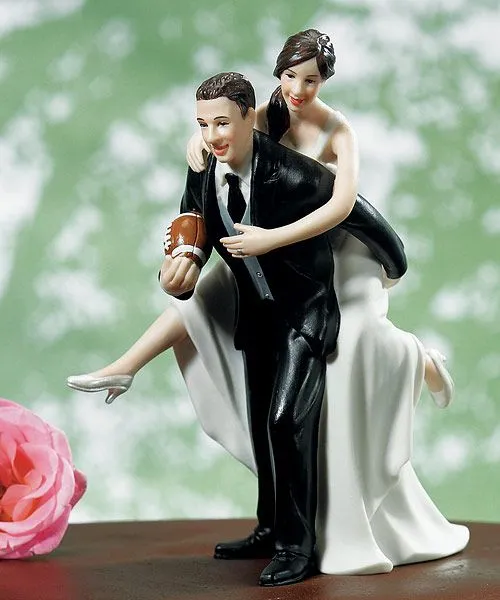 Topes divertidos para el pastel de bodas | La Comuna Pink