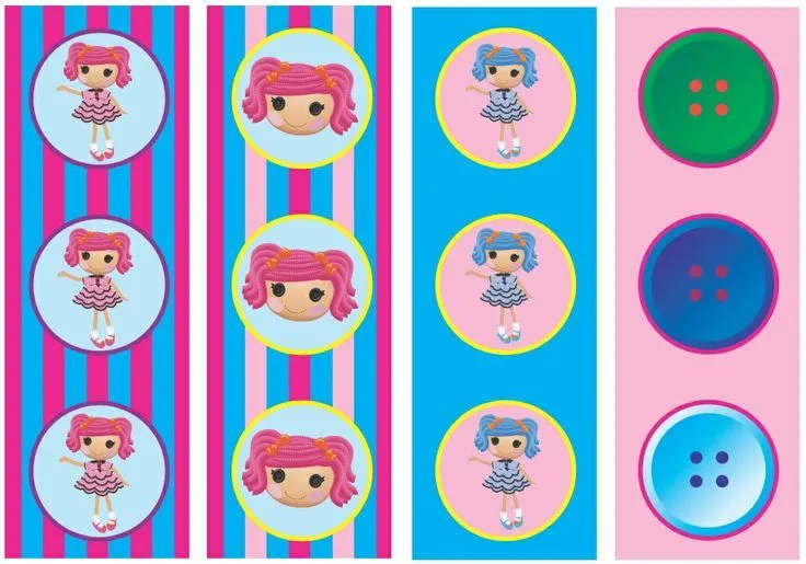 toppers | Party - Lalaloopsy | Pinterest
