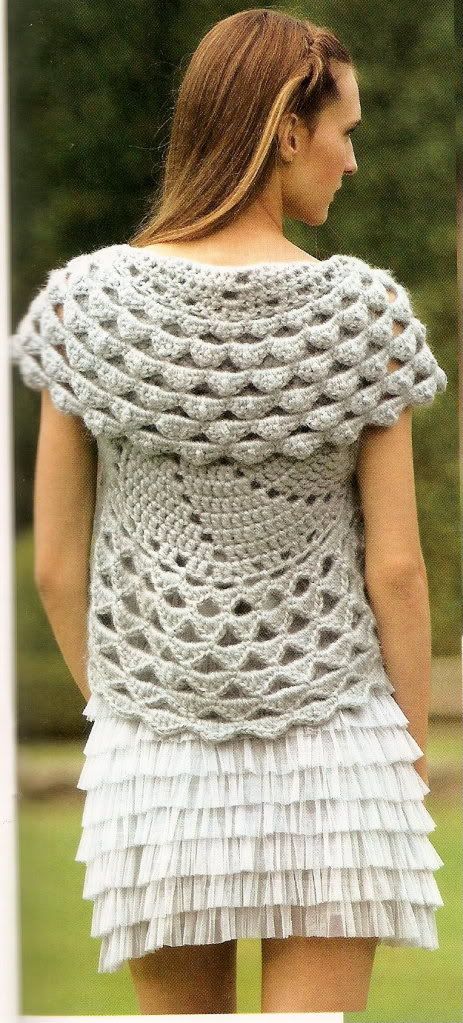 toreras tejidas on Pinterest | Boleros, Tejidos and Crochet Sweaters