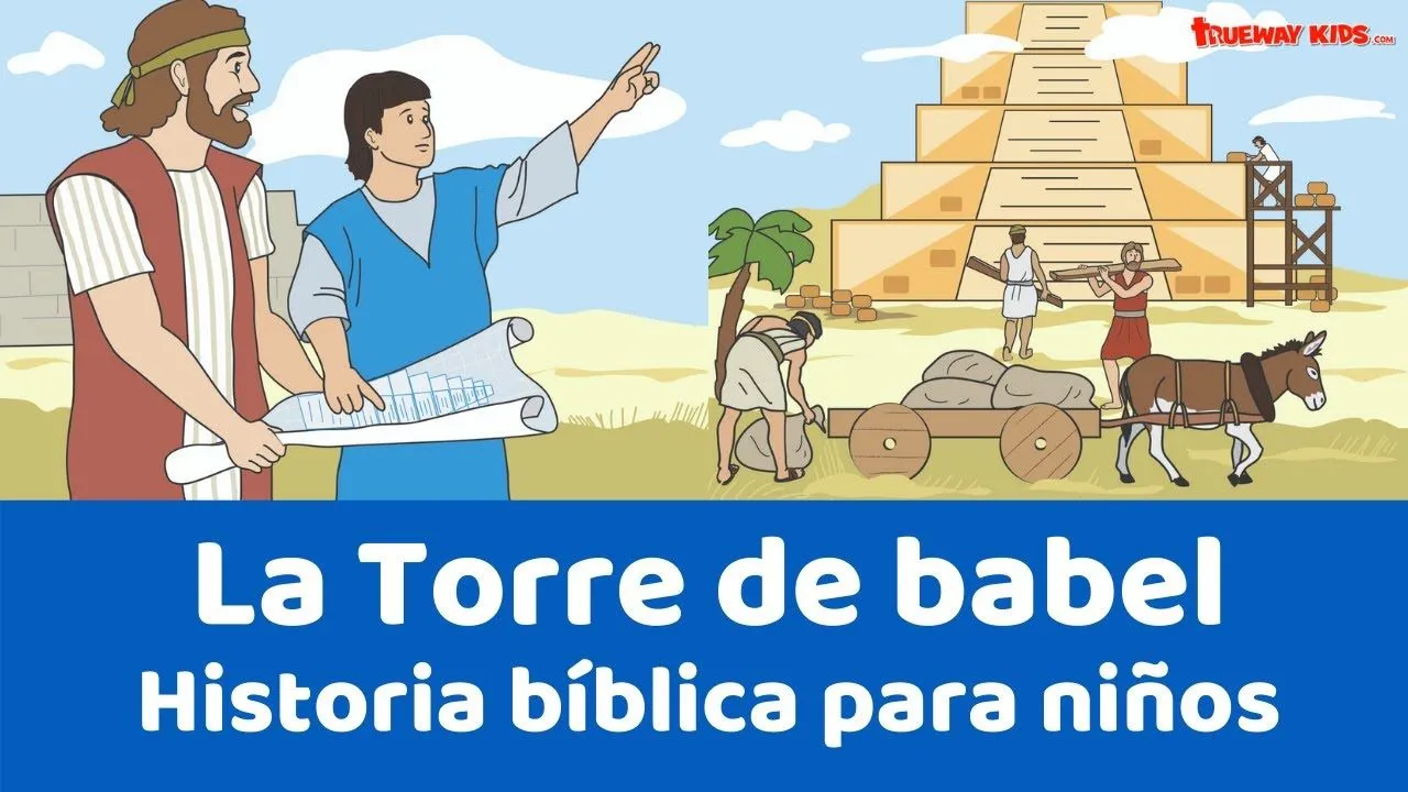 La Torre de babel - Historia bíblica para niños - YouTube