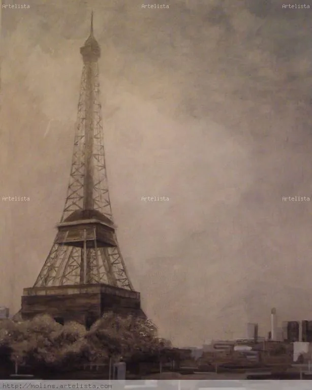 Tour Eiffel, sensación. MOLIN´S artista - Artelista.com