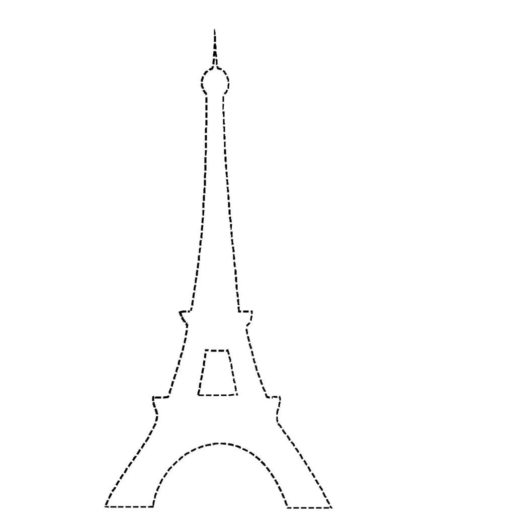 menara eiffel Colouring Pages (page 2)