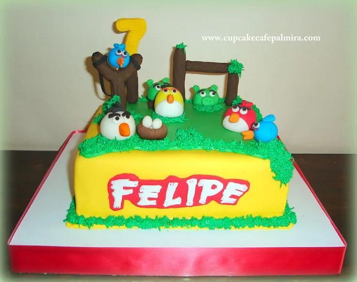 Torta 1/2 libra #Angrybirds | Cupcake Cafe Palmira | Pinterest