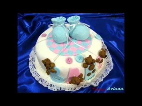 Torta De Baby Shower - YouTube