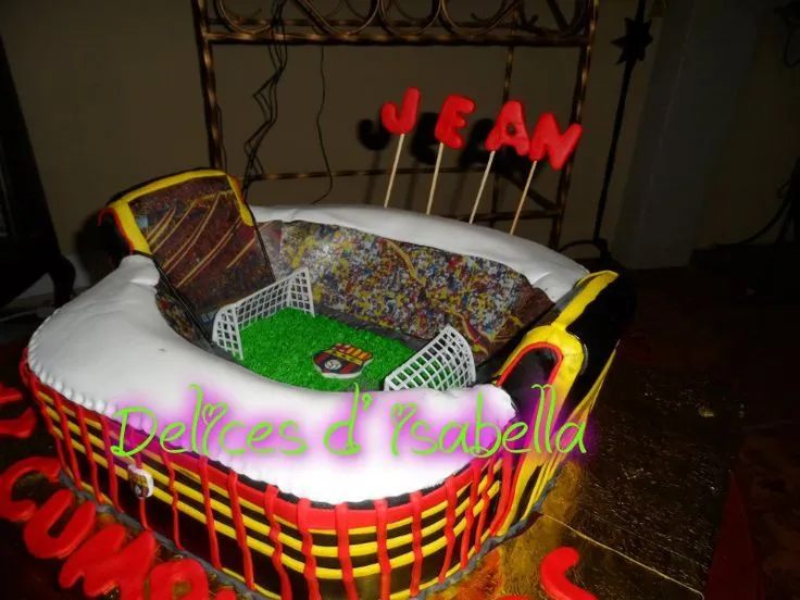torta estadio de barcelona -Ecuador..dulzura hecho pastel | tortas ...